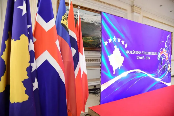 Hyn në fuqi marrëveshja e Tregtisë së Lirë ndërmjet Kosovës dhe vendeve të EFTA-s