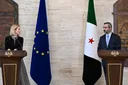 الشيباني يطالب الاتحاد الأوروبي بموقف حازم إزاء الاعتداءات الإسرائيلية على سوريا