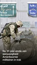 Einde van een tijdperk: Amerikaanse militairen na 23 jaar weg uit Irak
