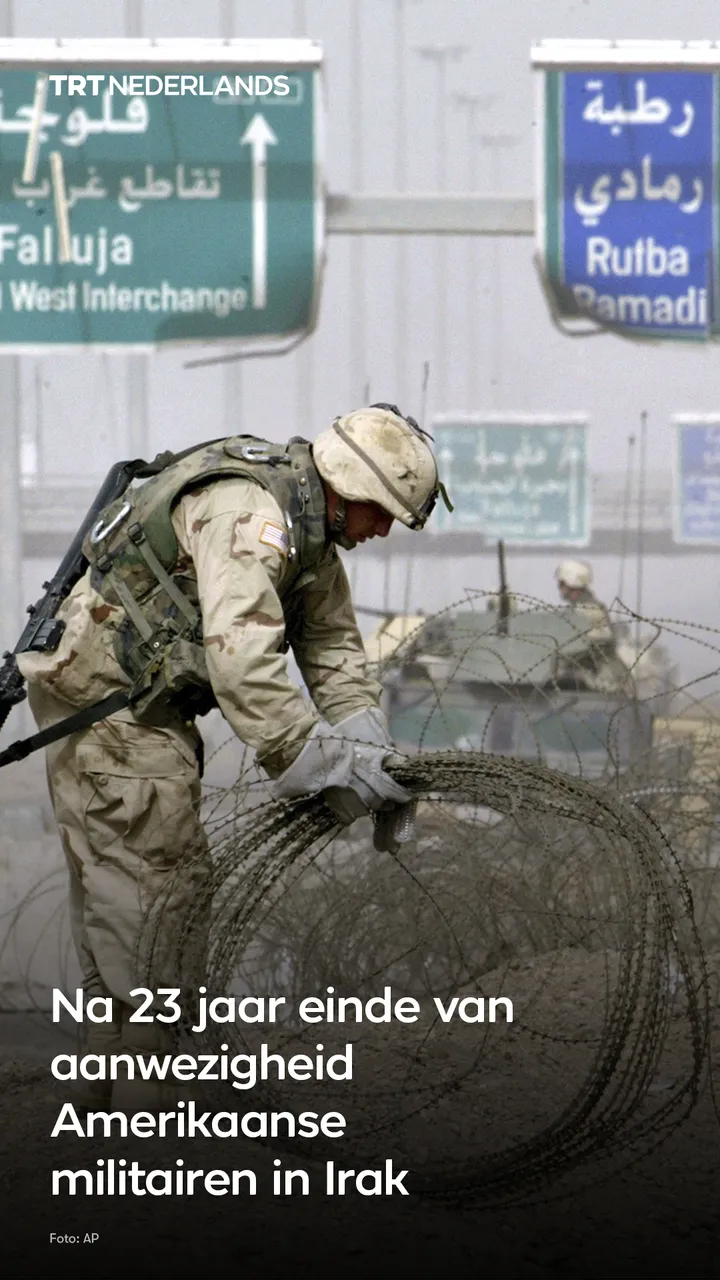 Einde van een tijdperk: Amerikaanse militairen na 23 jaar weg uit Irak
