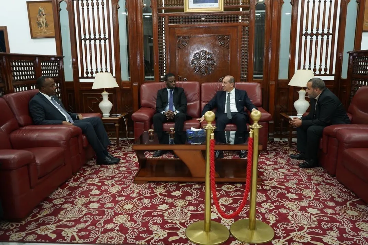 Guddoomiyaha Golaha Dhaqaalaha Qaranka Soomaaliya oo Gaaray Algeria suu uga Qaybgalo Kulamo Dhaqaale