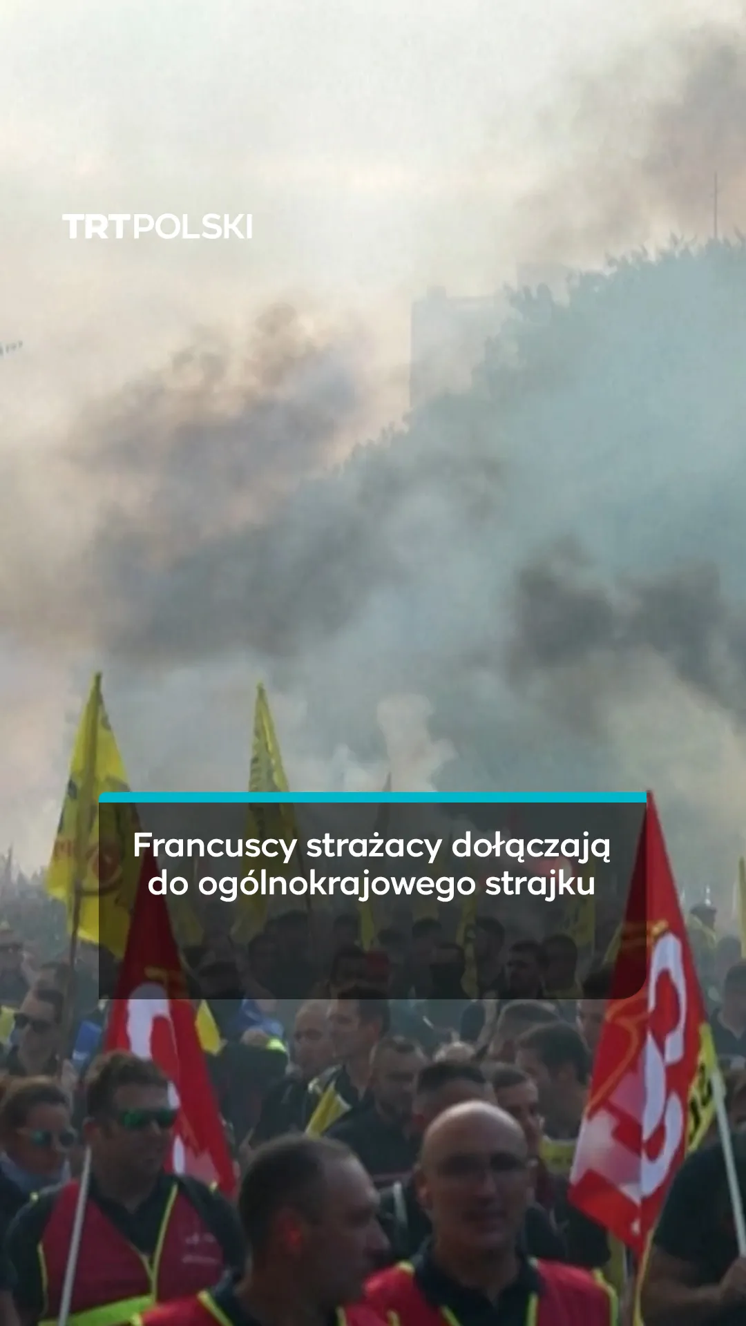 Francuscy strażacy dołączają do ogólnokrajowego strajku