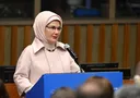 Эмине Эрдоган призвала ООН разработать единые стандарты защиты детей в Интернете
