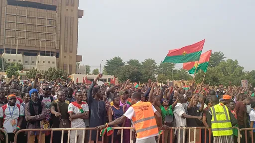 Burkina Faso: grand rassemblement pour marquer les quatre ans de Traoré au pouvoir