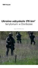Ukraina odzyskała 176 km² terytorium w Donbasie