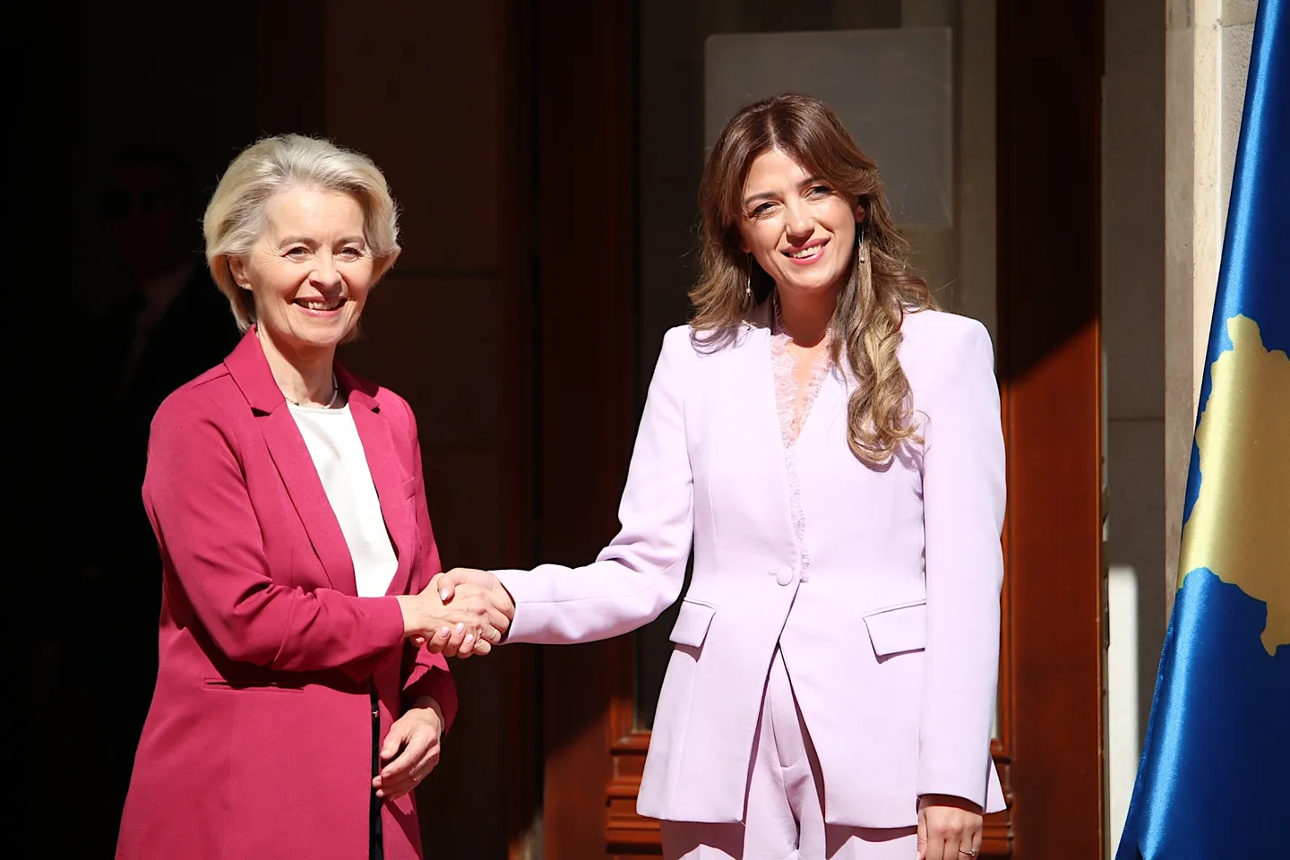Haxhiu kërkon nga Von der Leyen angazhim për shqyrtimin e aplikimit të Kosovës për anëtarësim në BE