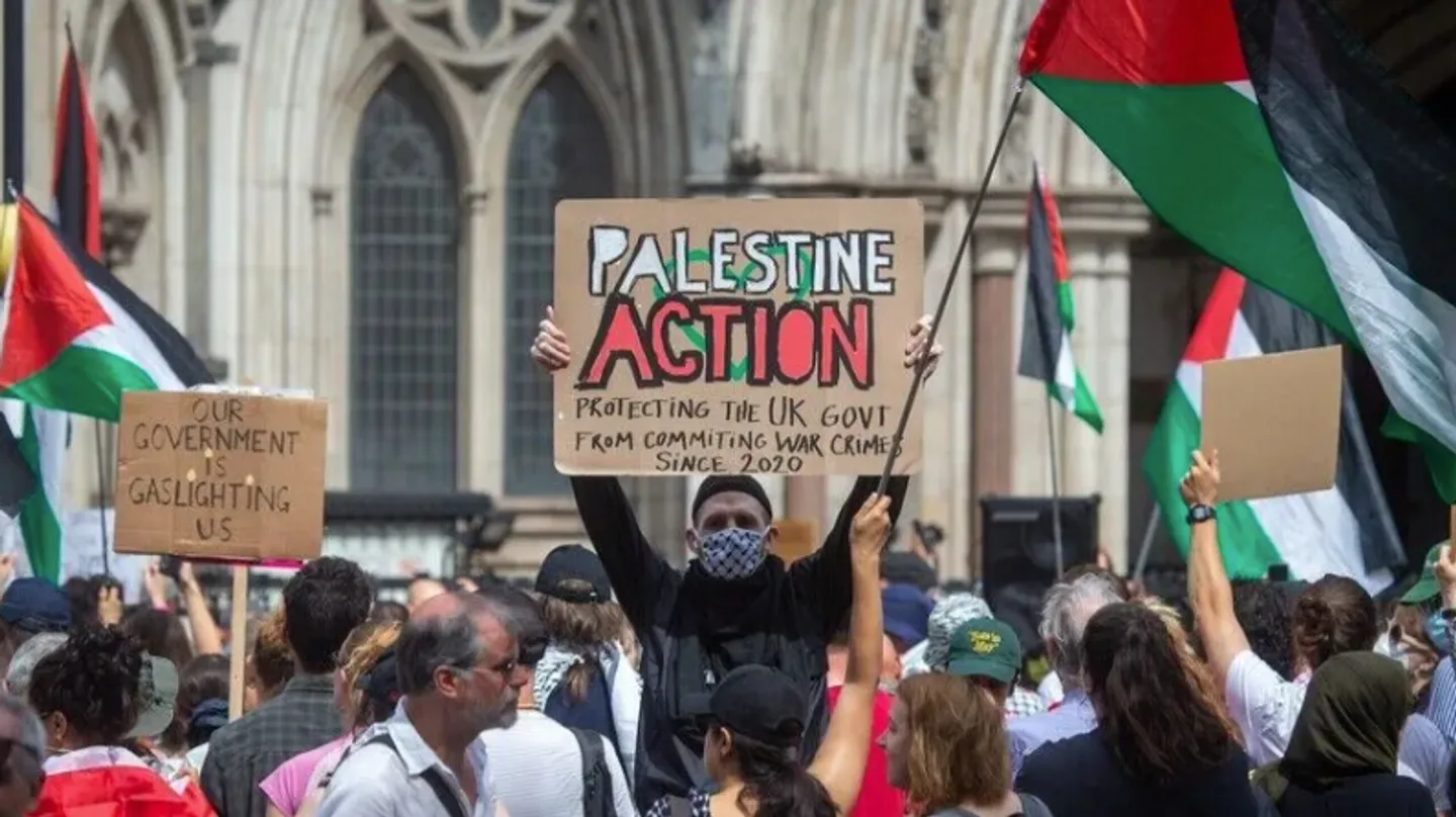 Шотландские зеленые потребовали снять запрет с Palestine Action