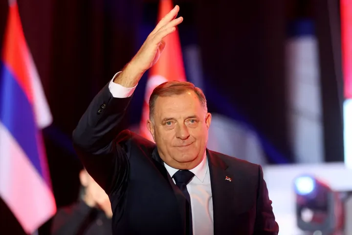 Wybory w Bośni i Hercegowinie. Dodik deklaruje zwycięstwo, dziękuje Trumpowi i Putinowi