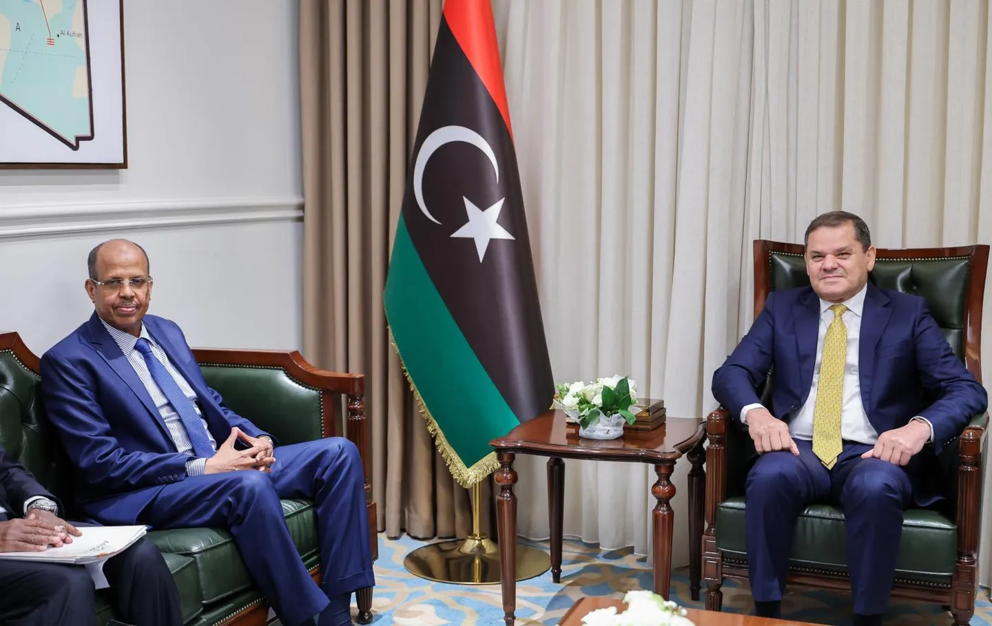Liibiya iyo Midowga Afrika oo ka wada-hadlay qabanqaabada Shir-madaxeedka Afrika iyo Turkiga
