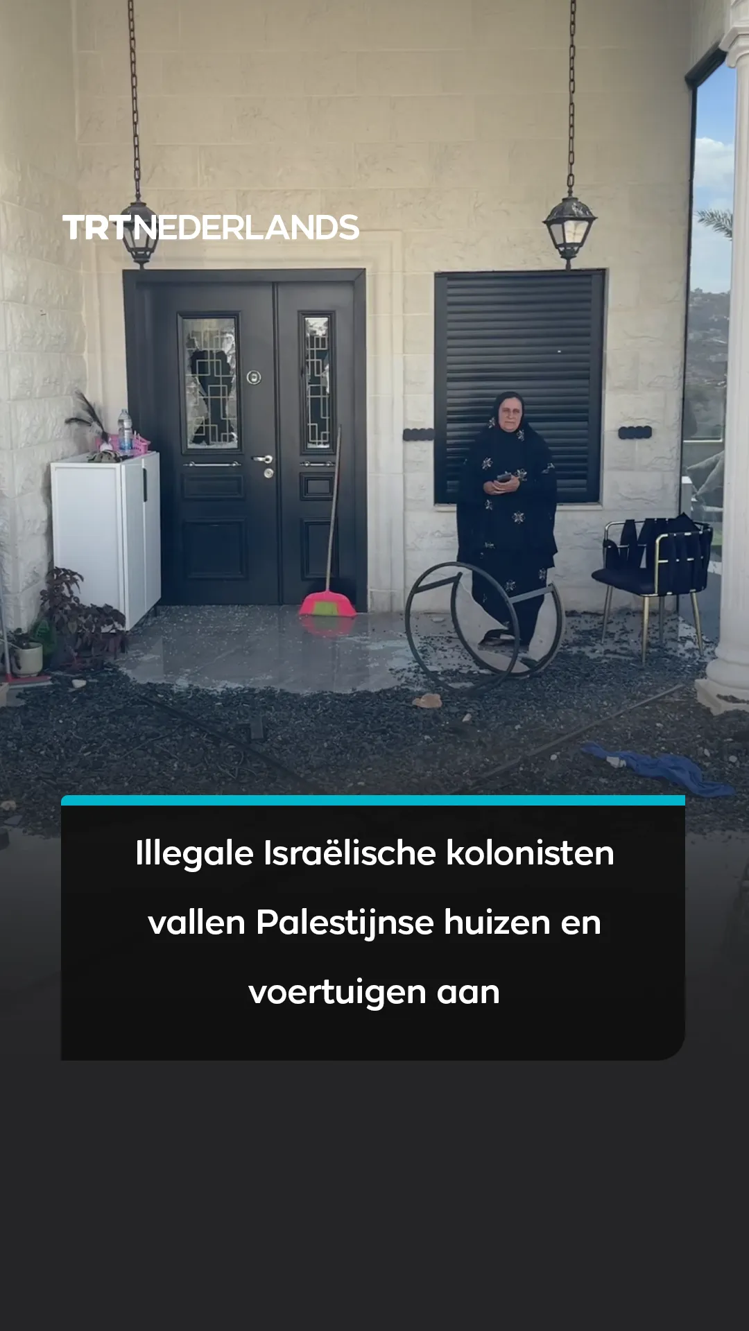 Illegale Israëlische kolonisten vallen Palestijnse huizen en voertuigen aan