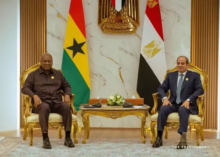 Ghana, Egypt explore deeper ties in defence, infrastructure