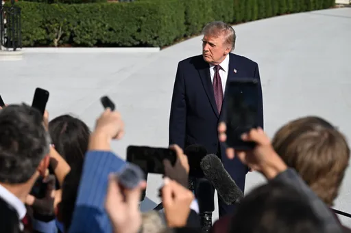 Trump points to Ukraine strikes, US refinery closures as gas prices rise, not war on Iran