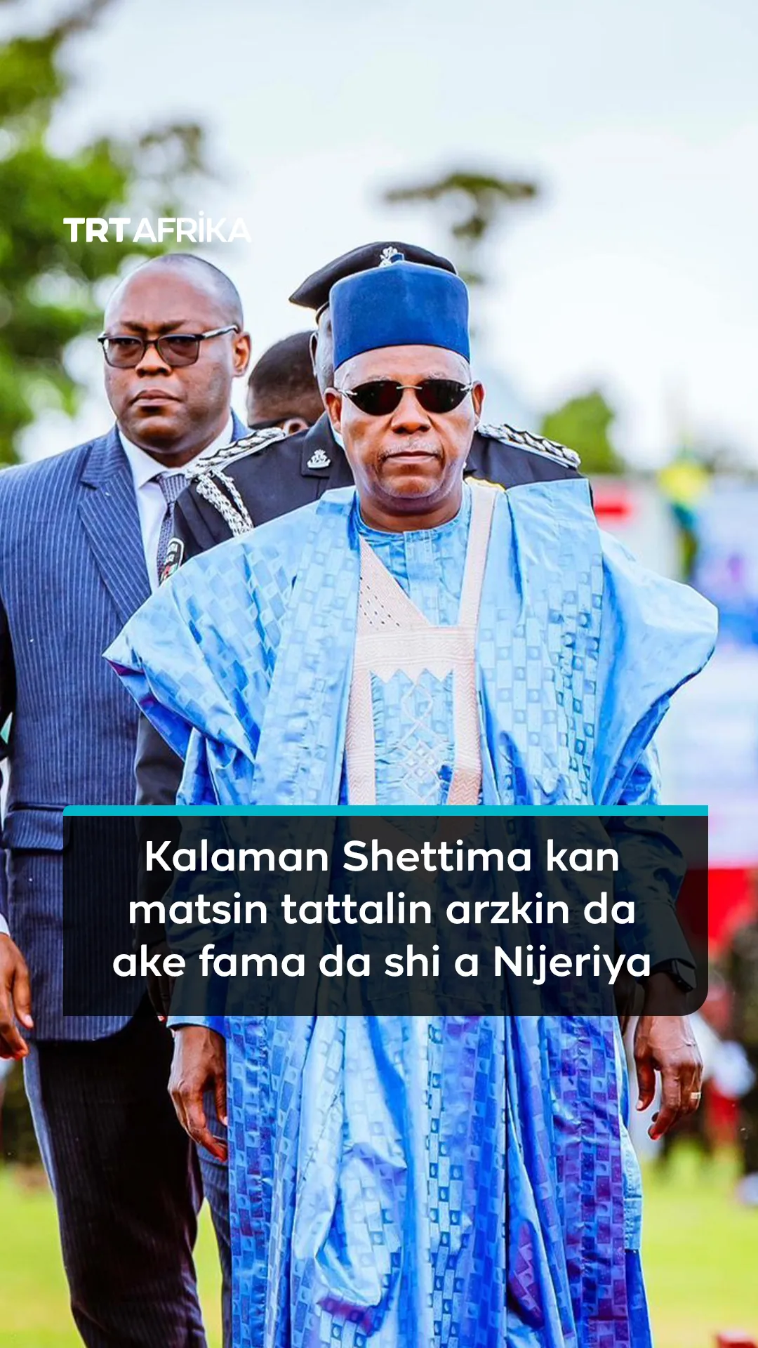 Kalaman Shettima kan matsin tattalin arzikin da ake fama da shi a Nijeriya