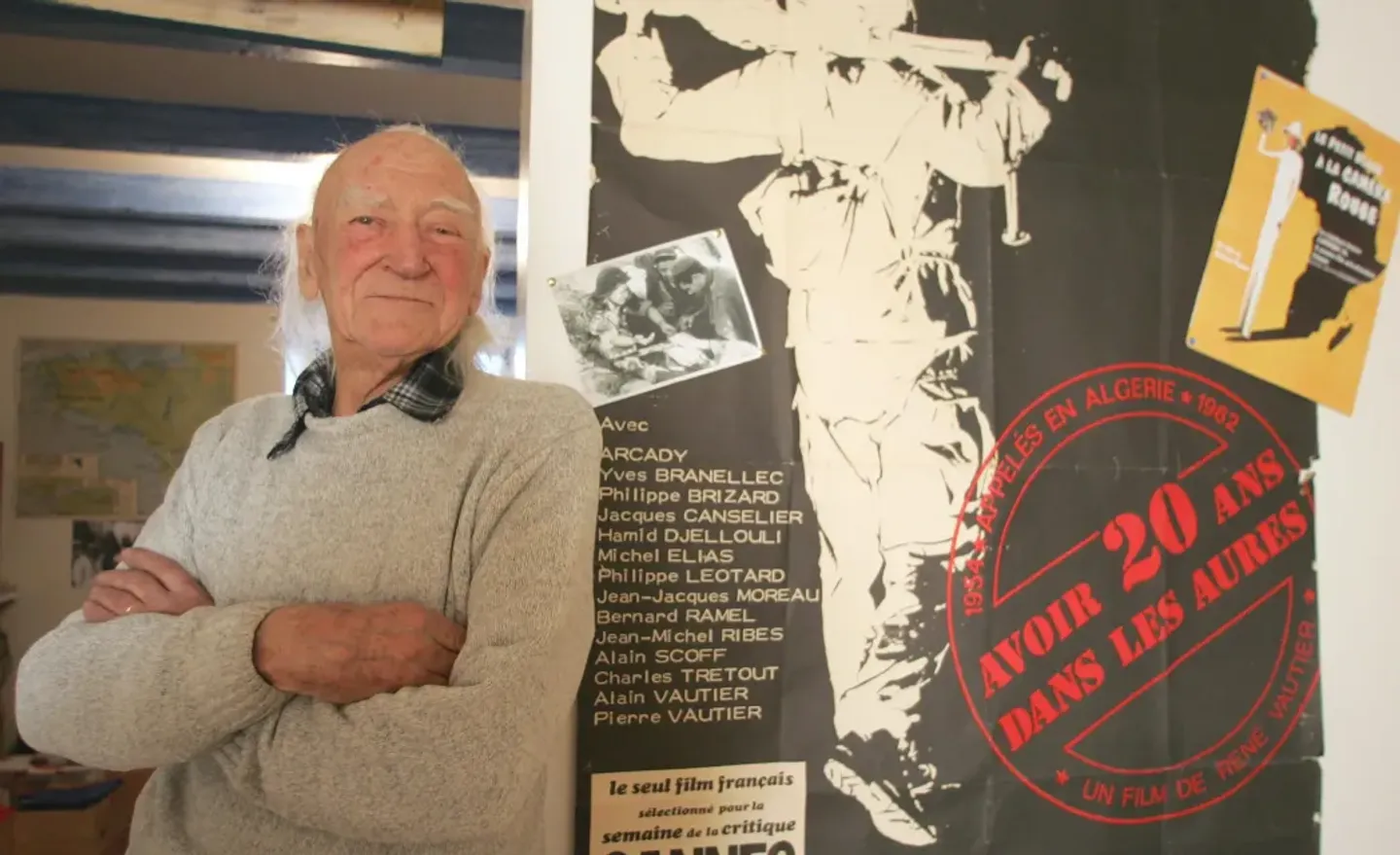 France: le nom de René Vautier, soutien de l’indépendance algérienne, débaptisé d’un cinéma à Elne