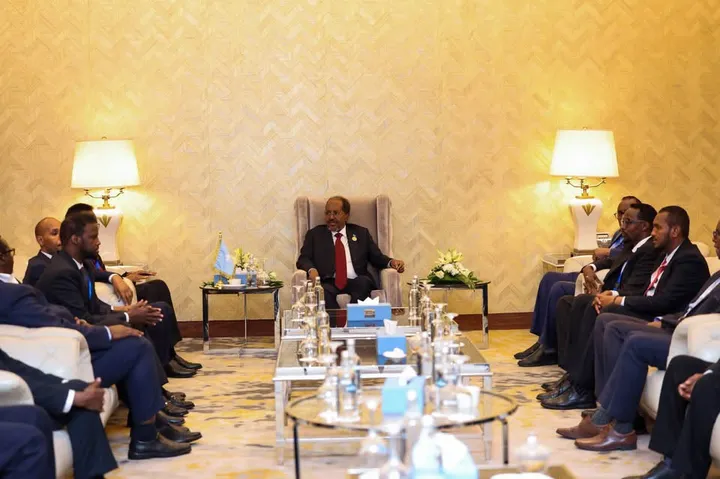 Madaxweyne Xasan Sheekh oo El-Alamein Kula Kulmay Wafdi Ganacsato Soomaaliyeed ah