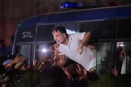 India detains opposition leader Rahul Gandhi during massive election protest