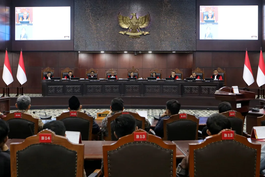 MK menyatakan tak ada bukti ijazah SMA Wapres, gugatan keabsahan cawapres ditolak