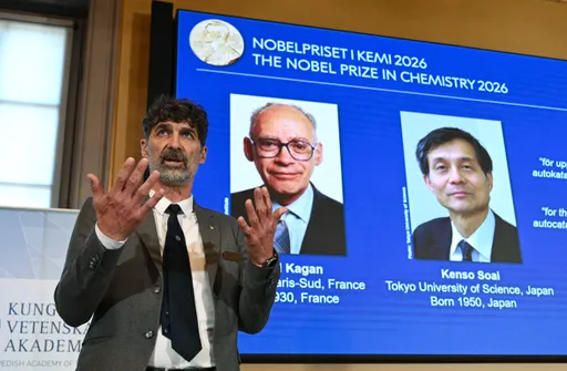 French-Japanese duo wins Nobel Prize in Chemistry