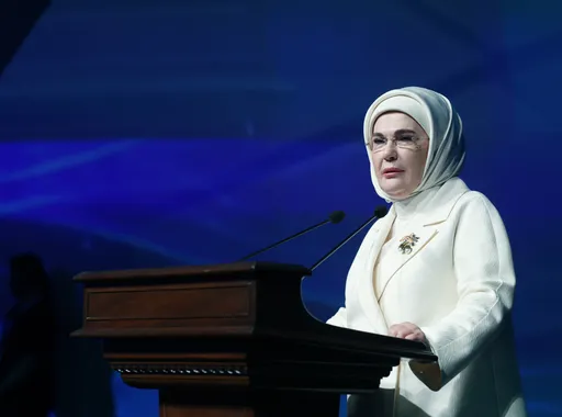 أمينة أردوغان: غزة تتعرض منذ 3 أعوام لمحاولات اقتلاع جذورها ومحو ذاكرتها
