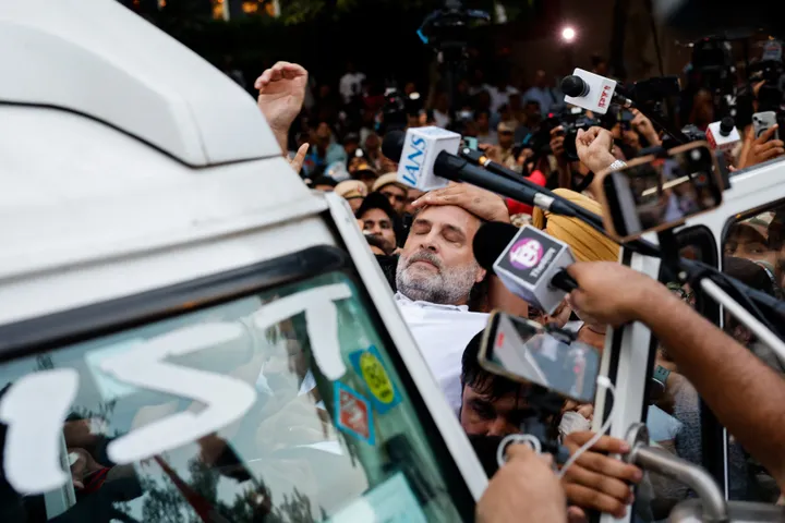India again detains Gandhi, others after purging 130 million people from voter roll
