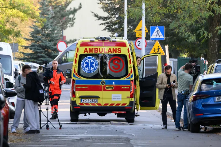 Atak w szkole w Ostrołęce. 19-latek ranił 9 osób
