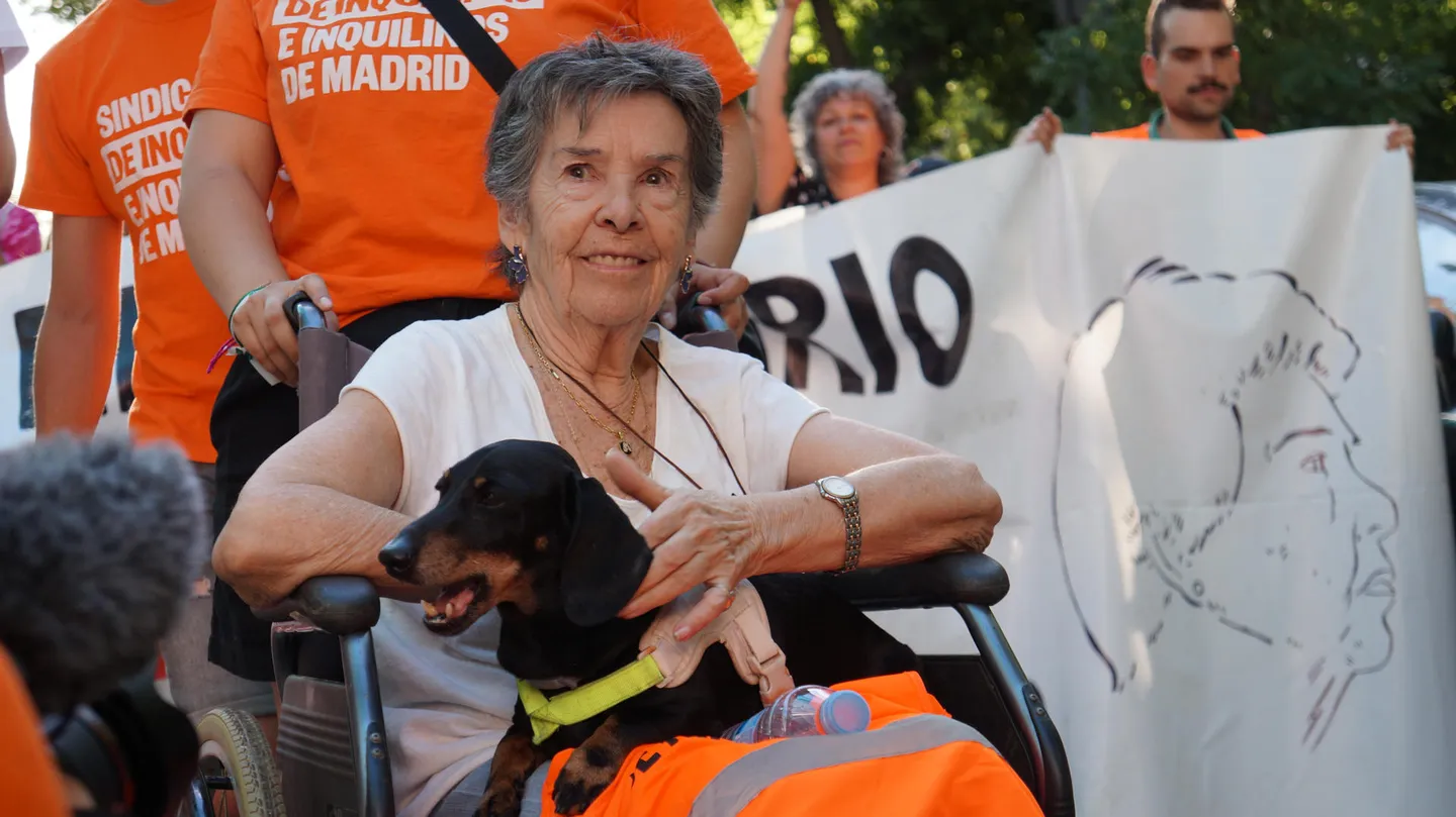 Muere Maricarmen, mujer de 87 años símbolo de la lucha por la vivienda tras su desahucio en España