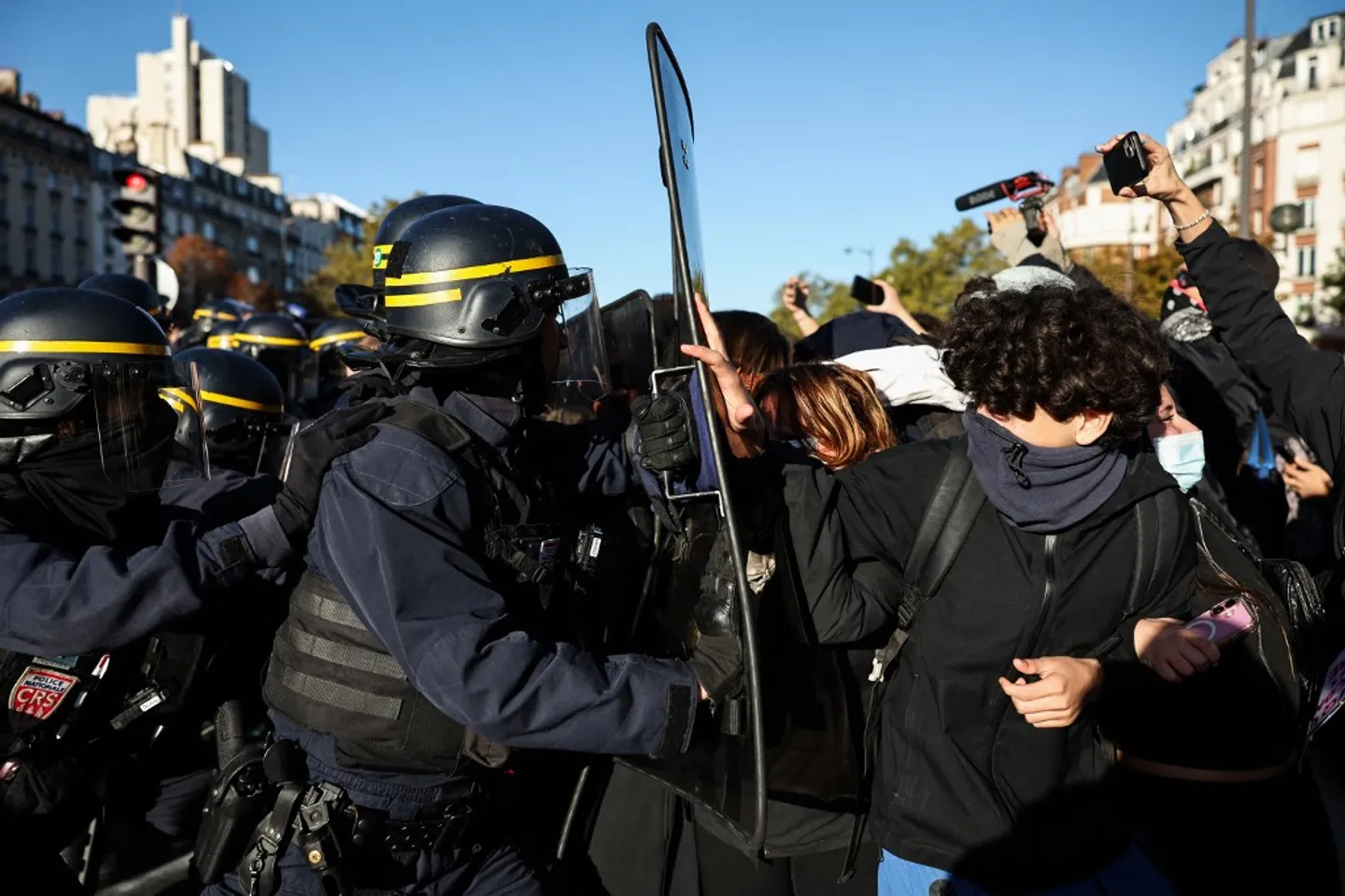 France: acte IV de la mobilisation lycéenne