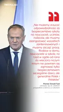 Donald Tusk zwołał pilne spotkanie w związku z aktami przemocy w szkołach