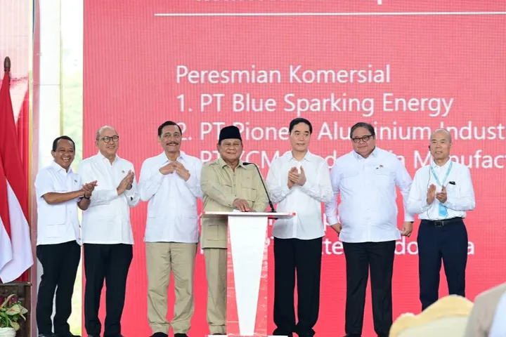 Indonesia resmikan 11 proyek hilirisasi nikel, ekspor perdana baterai EV dimulai