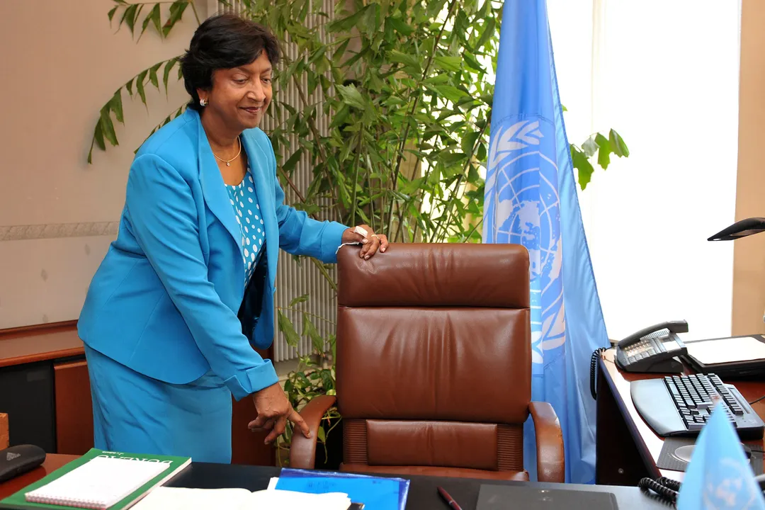 Nobel Peace Prize winner Navi Pillay dedicates award to survivors of international crimes