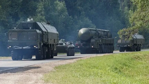Россия провела учения с ракетными комплексами «Ярс»
