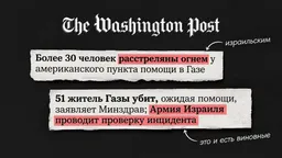 Историк обвинила западные СМИ в соучастии в геноциде в Газе