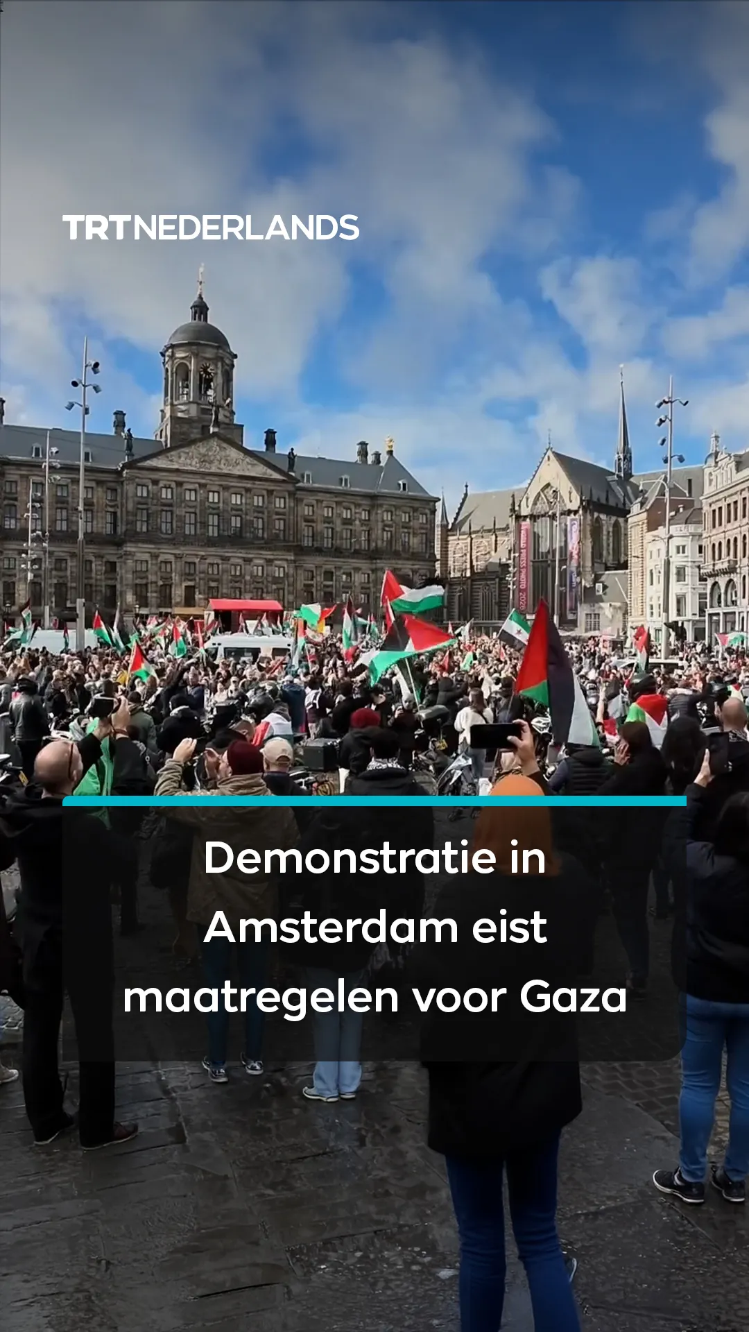 Pro-Palestijnse demonstranten roepen op tot sancties tegen Israël