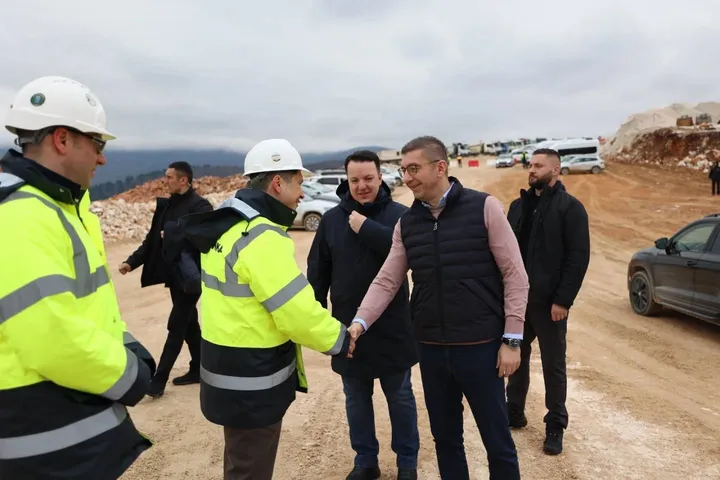 Мицкоски: Почнува изградбата на автопатот Букојчани-Кичево