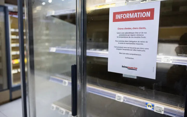 Cyberattaque sur plusieurs centaines de supermarchés français