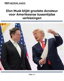 Elon Musk blijkt grootste donateur voor Amerikaanse tussentijdse verkiezingen