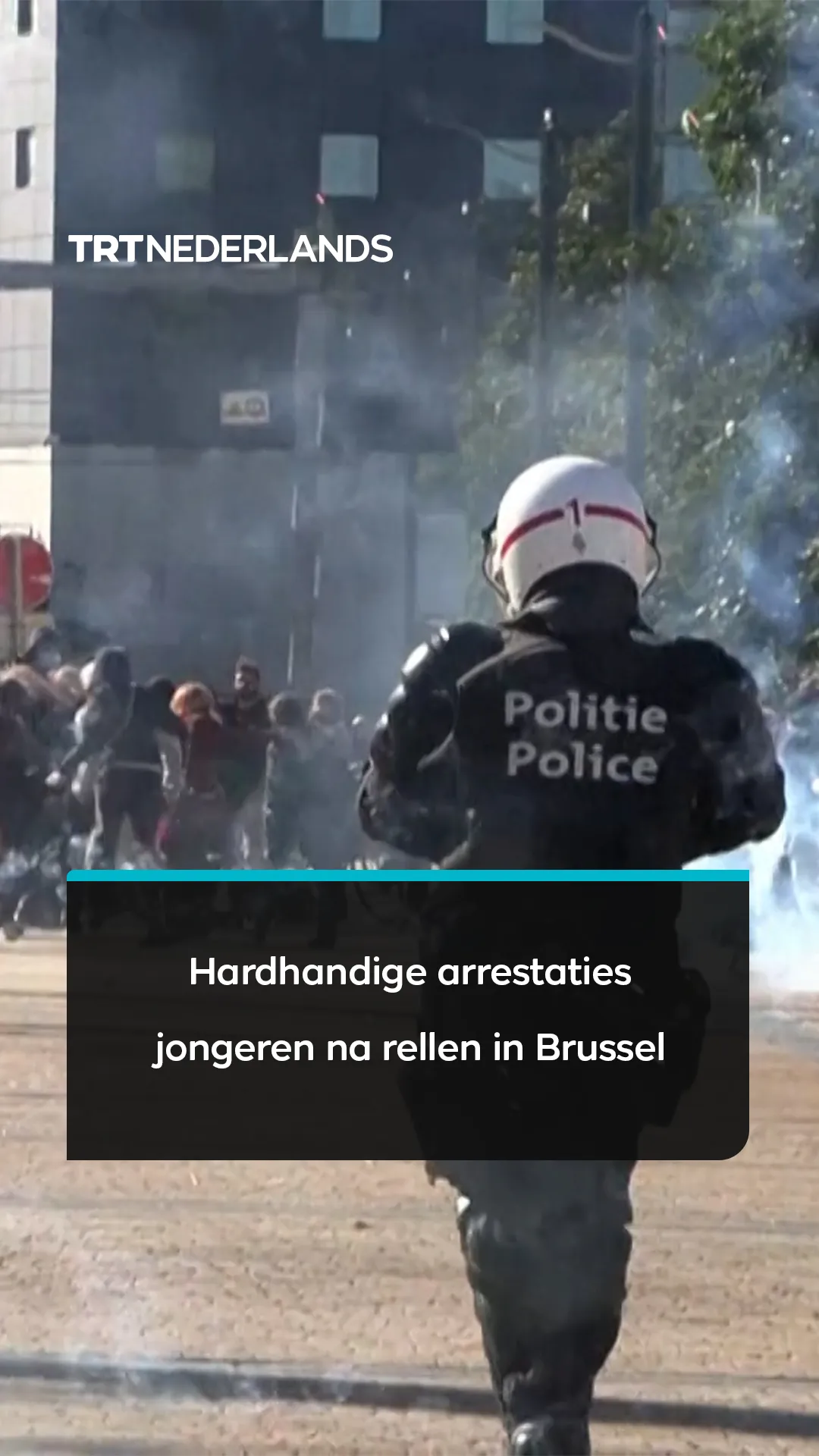 Hardhandige arrestaties na confrontaties tussen jongeren en politie nabij Brussel-Zuid na protesten
