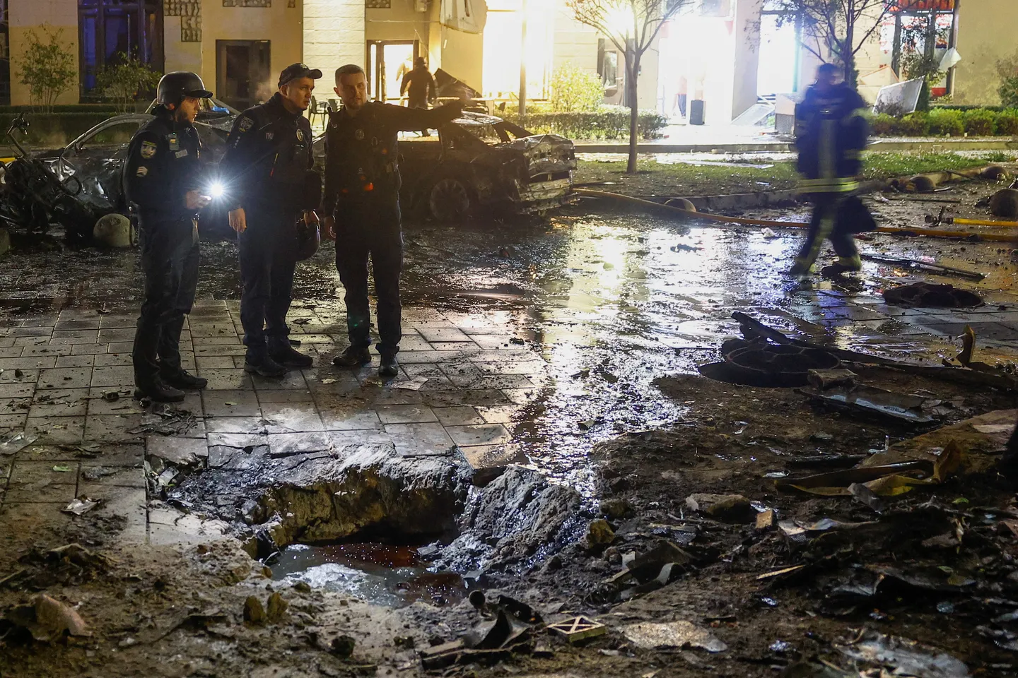 Russia, Ukraine exchange accusations after strikes leave at least 4 dead