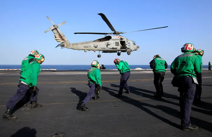 US rejects Iran's control claims over Strait of Hormuz amid warship threats