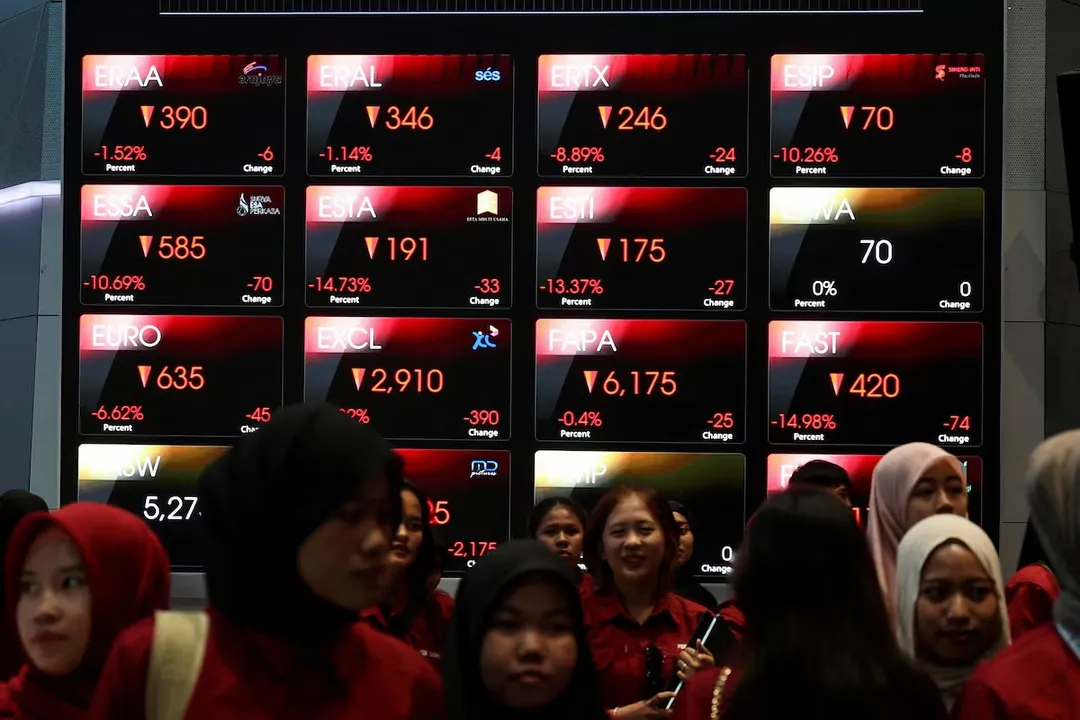 IHSG anjlok terparah sejak 1998 usai MSCI gagas penurunan status ke pasar 'standalone'