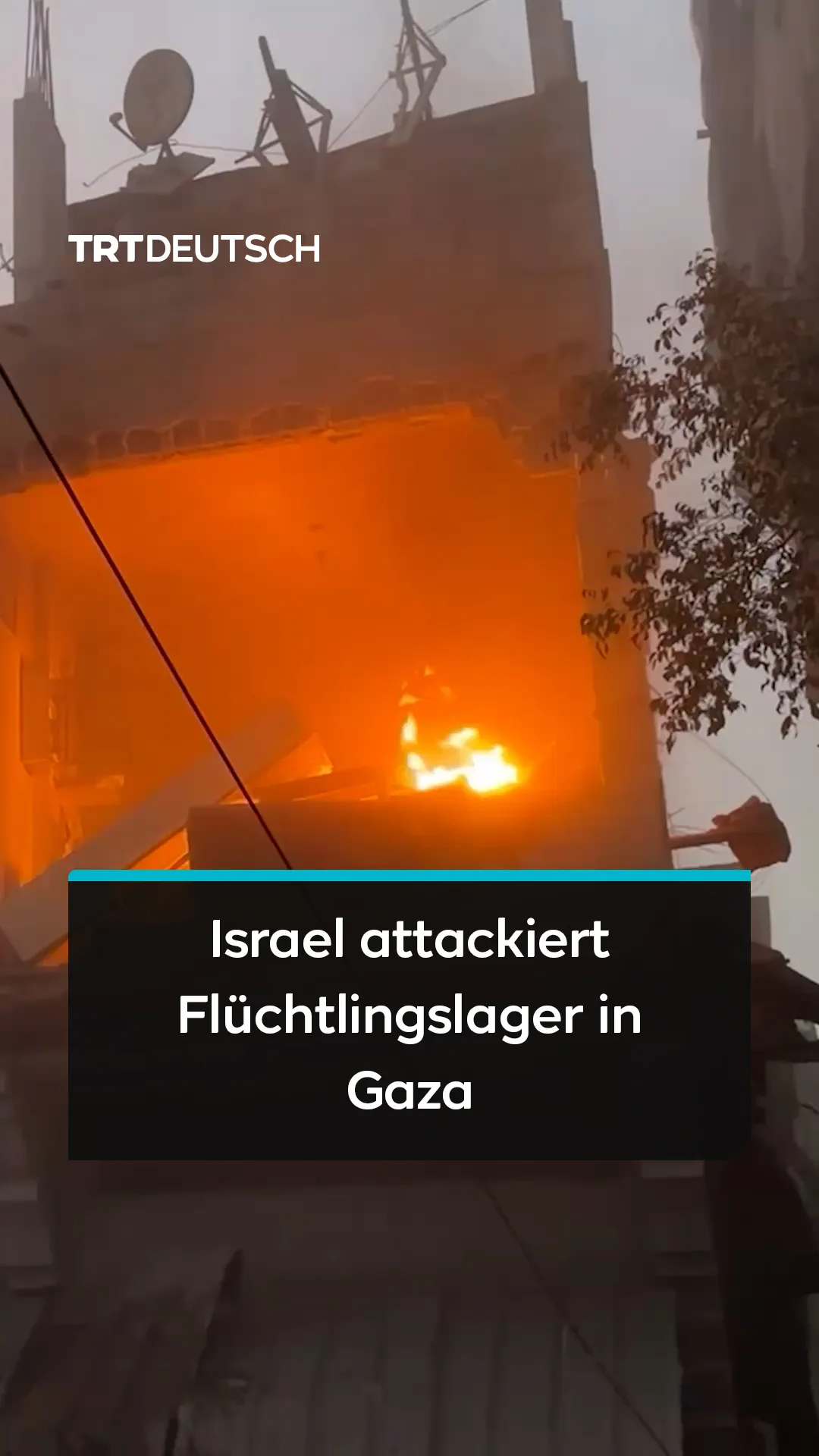 Israel attackiert Flüchtlingslager in Gaza