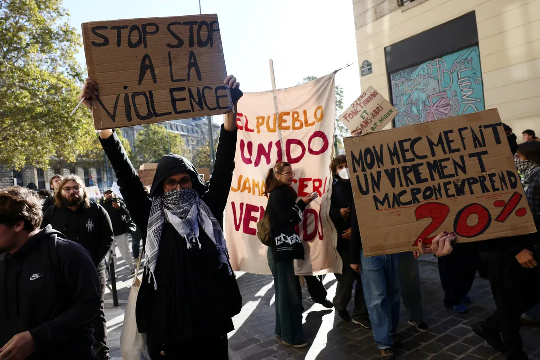 France: physionomie de désolation et de chaos après une journée de mobilisation