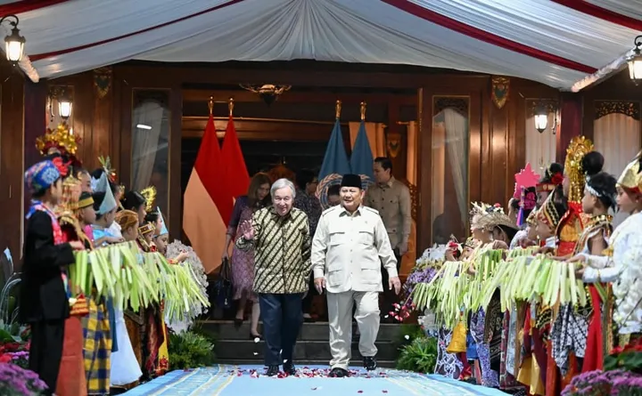 Guterres temui Presiden Prabowo, apresiasi dukungan Indonesia terhadap perdamaian global