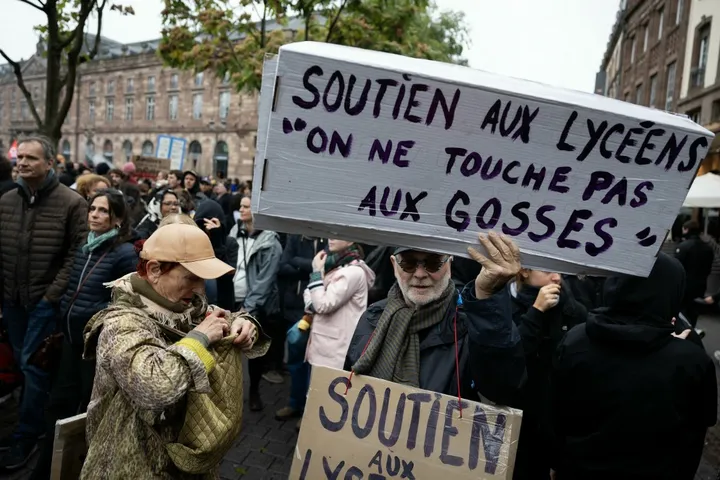 Manifestations: l'IGPN saisie après qu'une adolescente perd un œil à Mulhouse