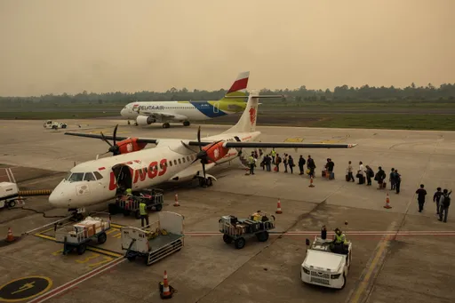 Kementerian Perhubungan catat 2.458 penerbangan terdampak karhutla, termasuk rute internasional