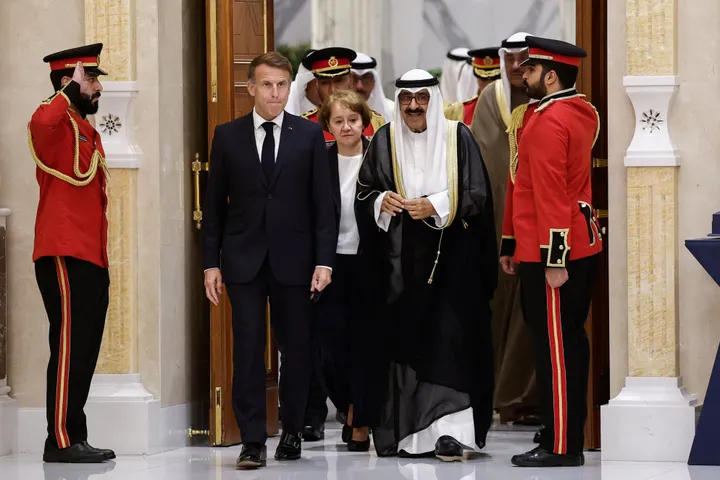 Macron begins Gulf tour to secure fuel supplies as cost-of-living protests rock France