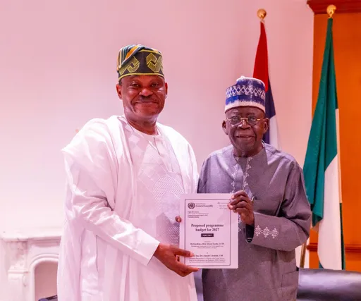 Shugaba Tinubu ya karɓi kwafin daftarin kasafin kuɗin MDD na 2027