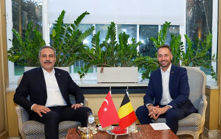 بروكسل.. فيدان يلتقي نظيره البلجيكي عشية الاجتماع الوزاري الرابع بين البلدين