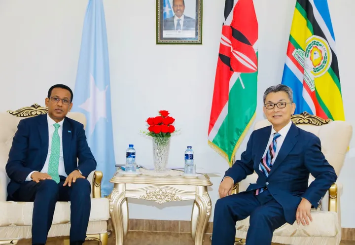 Safiirrada Soomaaliya iyo Japan oo Ka Wada Hadlay Xoojinta Xiriirka Labada Dal