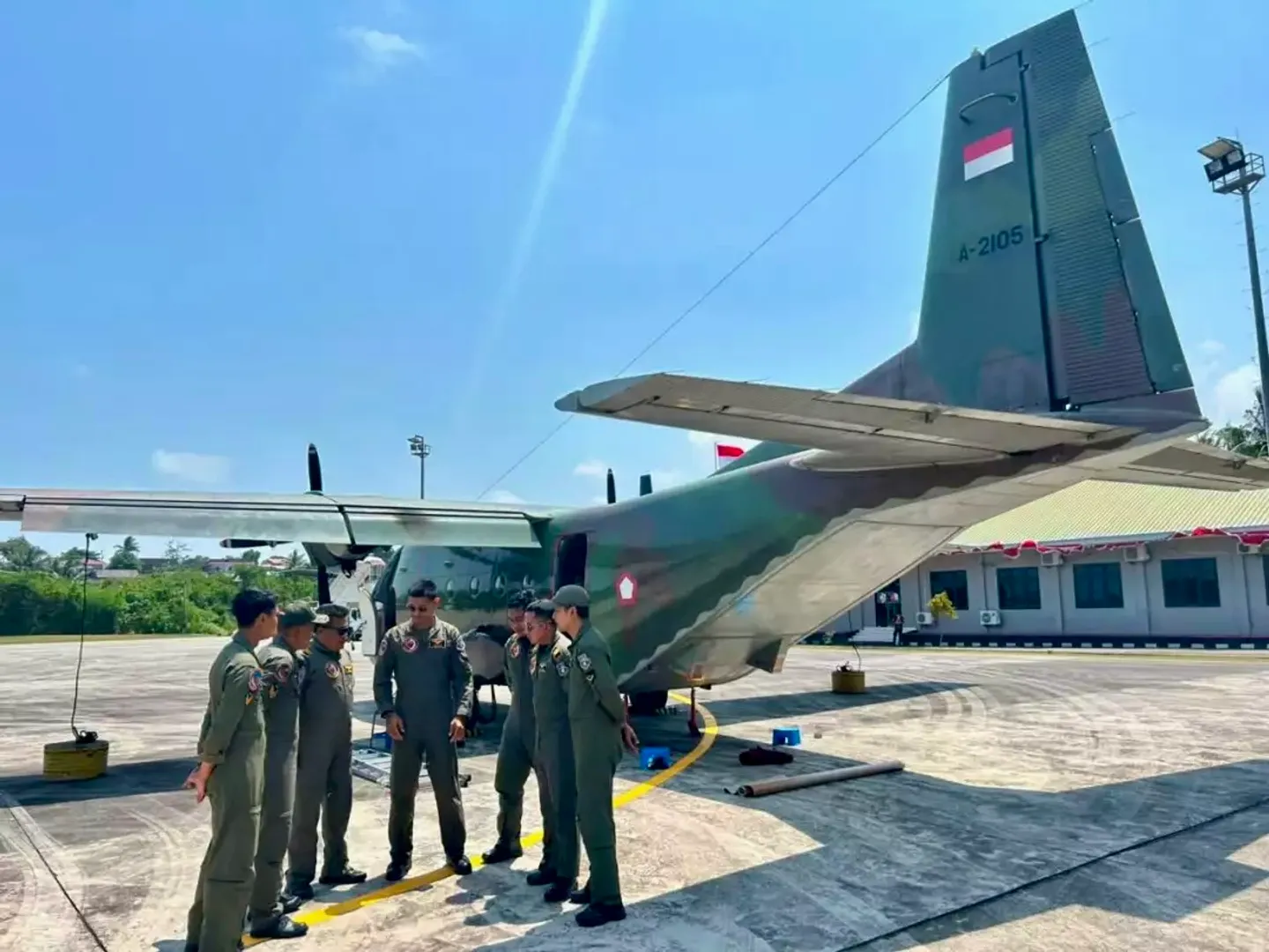 TNI AU kerahkan pesawat NC-212 untuk modifikasi cuaca atasi karhutla di Kalimantan